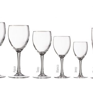 ALQUILER DE VASOS, COPAS DE VINO, CERVEZ, CHAMPAN, SORBETE, VASOS SIDRA, COPAS LABRADAS AZUL Y MORADA