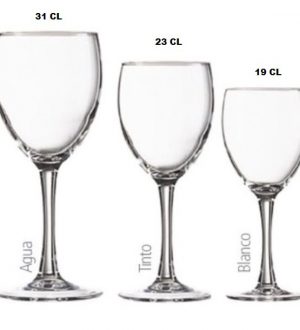 ALQUILER DE VASOS, COPAS DE VINO, CERVEZ, CHAMPAN, SORBETE, VASOS SIDRA, COPAS LABRADAS AZUL Y MORADA