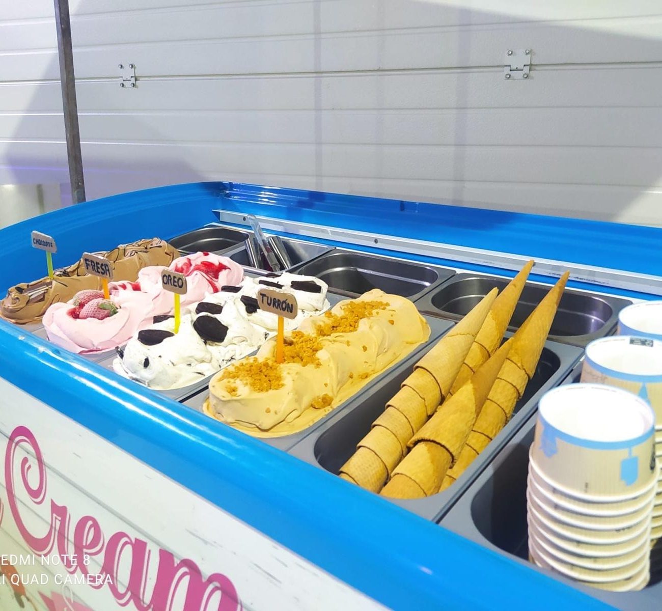 CARRITO HELADOS 1,40M