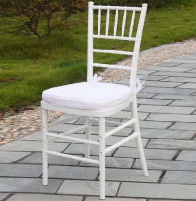 Silla Palilleria Tiffany blanca
